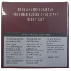 Message in a Box „Schön, dass es dich gibt!“ - 30 kleine Botschaften