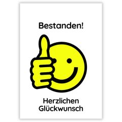 Geschenktüte Prüfungsgeschenk „Bestanden!“ – zum Befüllen