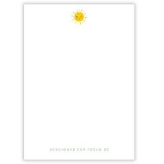 Minicard „Damit die Sonne für dich scheint“