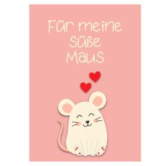 Minicard „Für meine süße Maus“