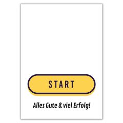 Geschenktüte Onboarding – Willkommensgeschenk  „Start-Button“ – zum Befüllen