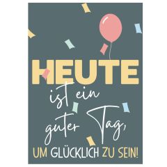Geschenktüte HEUTE IST EIN GUTER TAG! - zum Befüllen