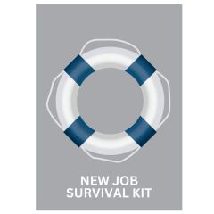 Minicard zum neuen Job „New Job Survival Kit“