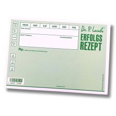 Notizblock Erfolgsrezept