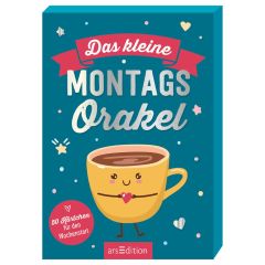 50 Kärtchen für den Wochenstart “Montags-Orakel“ – lustige Kollegengeschenk