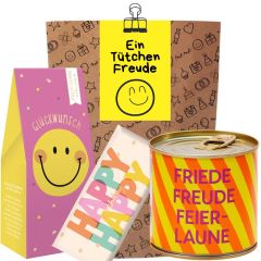 Geschenktüte zum Geburtstag „Ein Tütchen Freude“ (Set 1)