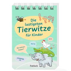 Die lustigsten Tierwitze für Kinder in Spiralbindung