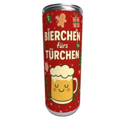 Dosenbier „Bierchen fürs Türchen“ – Lustige Adventskalenderfüllung für Männer
