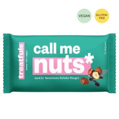 Dunkle Haselnuss Schoko Riegel „Call me nuts“