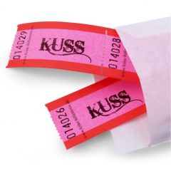 Einzelwertmarke zum Einlösen „Kuss“ – Mini-Geschenk