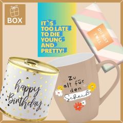Geschenkbox IT`S TOO LATE # 2