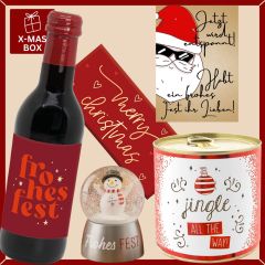 Geschenkbox Weihnachten – Fröhliches Weihnachtsgeschenk „Frohes Fest ihr Lieben“ (Set 5)
