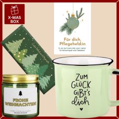 Geschenkbox Weihnachten – Für Pflegekräfte / Pflegeheld:in (Set 4)