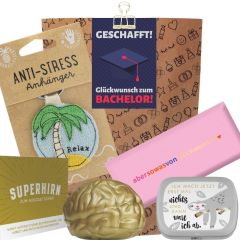 Geschenktüte Abschlussgeschenk „Glückwunsch zum Bachelor“ (Set 11)