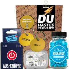 Geschenktüte bestandene Prüfung „Du hast es geschafft!“ (Set 9)