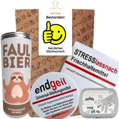 Geschenktüte Prüfung – Prüfungsgeschenk „Bestanden!“ (Set 3)