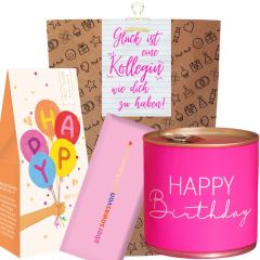 Geschenktüte „Glück ist eine Kollegin wie dich zu haben!“ (Set 3)