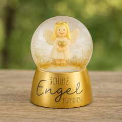 Glitzerkugel Schutzengel für dich