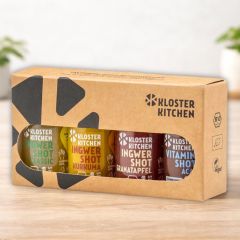 Kloster Kitchen Bio 4er Mix Ingwer Shot Geschenkbox