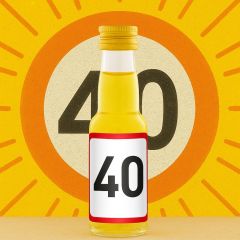 Geschenktüte zum 40. Geburtstag - Ballons # 6
