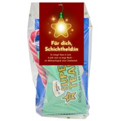 Mini Magic „Schichtheld:in“ – Kleines Weihnachtsgeschenk für Schichtarbeiter (Set 2)