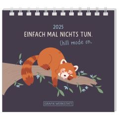 Mini-Kalender EINFACH MAL NICHTS TUN 2025