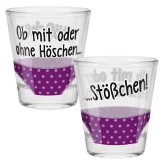 Schnapsglas Shotglas „Höschen“