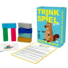 Trinkspiel to go „Klotzi Klotz“
