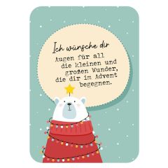 24 liebe Wünsche Ich denk an dich im Advent