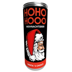 Geschenktüte „Frohe Weihnachten“ - Lustiges Weihnachtsgeschenk (Weihnachtsmann - Set 2)