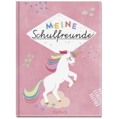 Freundealbum MEINE SCHULFREUNDE - Einhorn