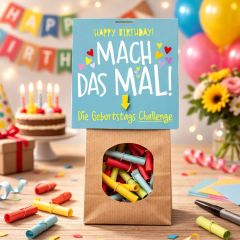 50 Lose „Mach das Mal!“ – Die Geburtstags-Challenge