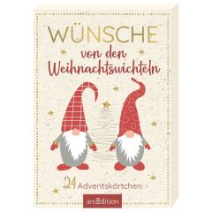 24 Adventskärtchen WÜNSCHE VON DEN WEIHNACHTSWICHTELN
