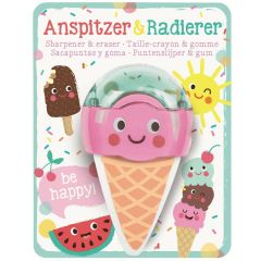 Anspitzer & Radierer ICE CREAM