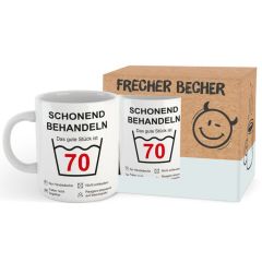 Becher SCHONEND BEHANDELN 70 GRAD