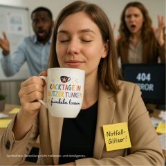 Großer Becher KACKTAGE