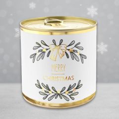 Geschenktüte „Frohe Weihnachten“ - Liebevolles Weihnachtsgeschenk (Mistelzweig – Set 4)