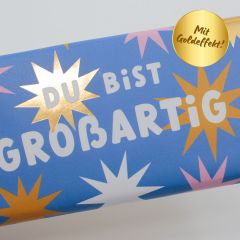 Schokolade 30g DU BIST GROSSARTIG!