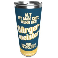 Dosenbier WENN DER BÜRGERMEISTER GRATULIERT