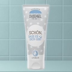 Duschgel SCHÖN DASS ES DICH GIBT - Motiv Sterne