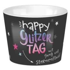 Eierbecher HAPPY GLITZER TAG