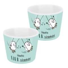 Eierbecher „Heute Eier schaukeln“