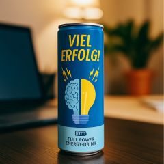 Energy Drink VIEL ERFOLG!