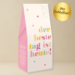 Fruchtgummi Herzen DER BESTE TAG IST HEUTE!