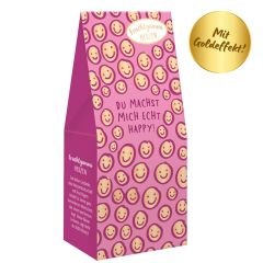 Fruchtgummi Herzen DU MACHST MICH ECHT HAPPY!