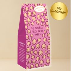 Fruchtgummi Herzen DU MACHST MICH ECHT HAPPY!
