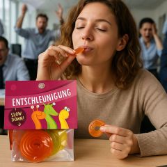 Fruchtgummi Schnecken Entschleunigung - Slow Down
