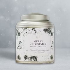 Früchteteemischung in schöner Blechdose „Merry Christmas“