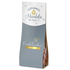 Gebrannte Mandeln FRÖHLICHE WEIHNACHTEN - Stern