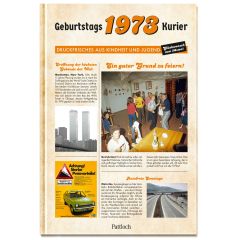 Geschenkbuch GEBURTSTAGSKURIER 1973